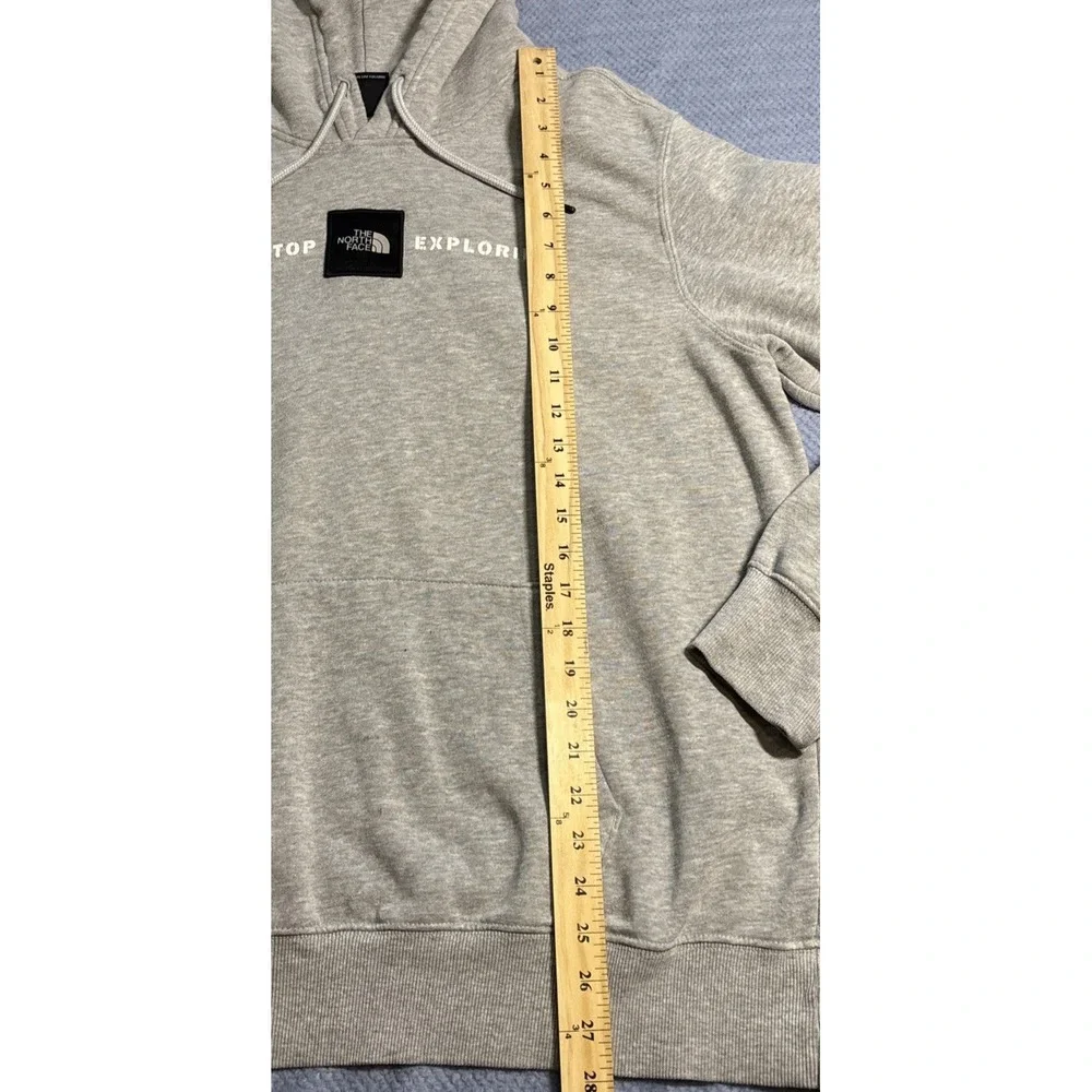 The North Face Men's Gray Hoodie Sweatshirt 